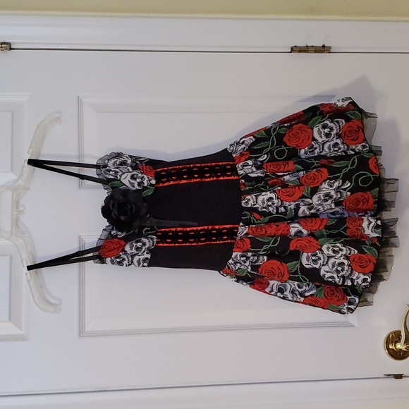 LipService Velvet Fringe Dress (XS)